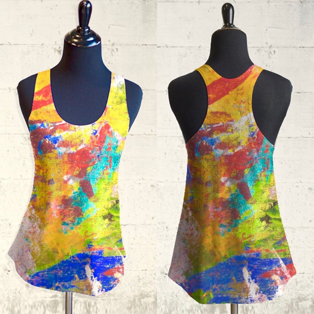Racerback Tank Top – Rare VIDA × Noora Elkoussy Collaboration